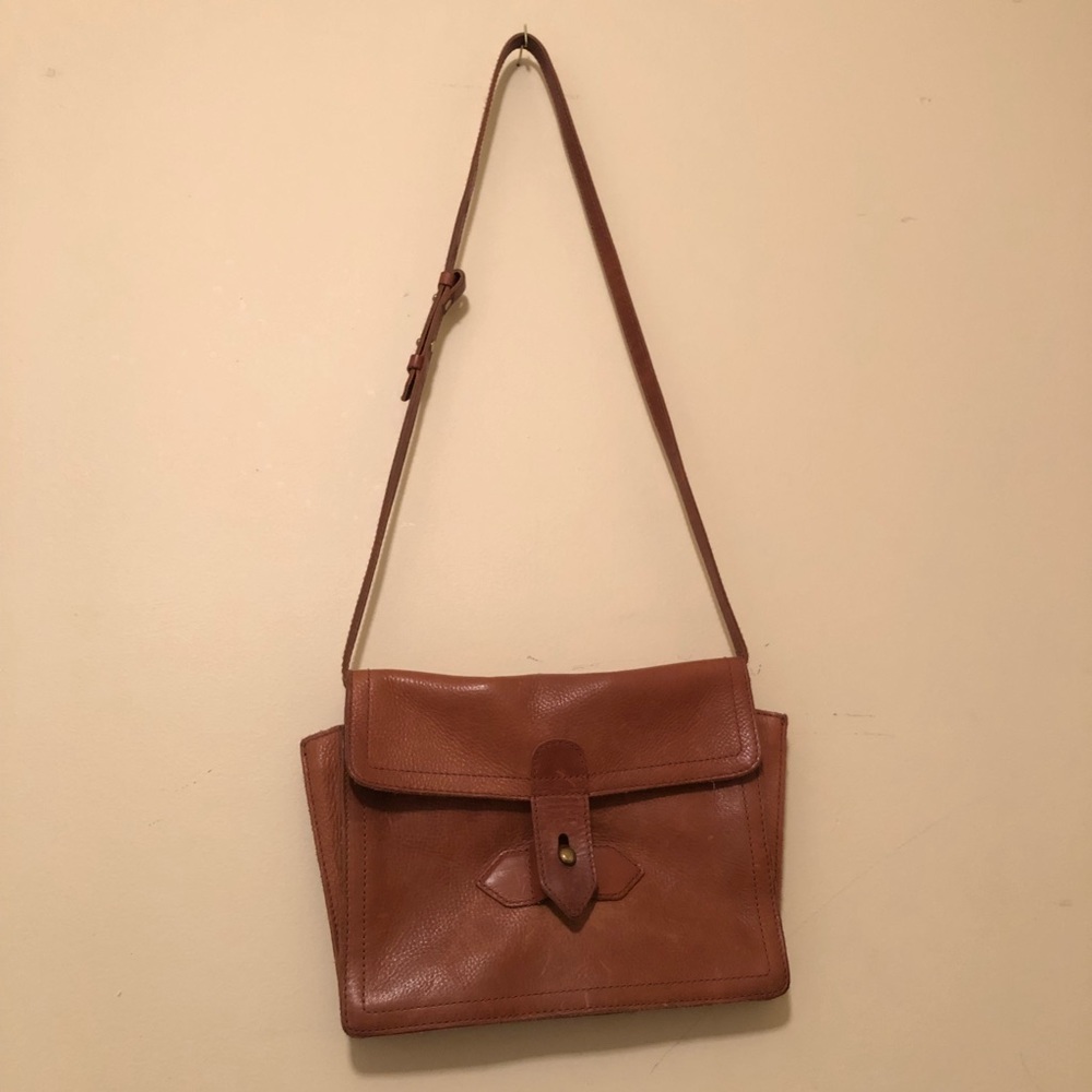 Madewell leather satchel
